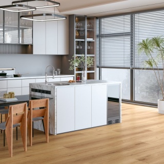 Pardoseală WPC vinilică Oak Prado, 5G click, 228&times;1830&times;8 mm, clasa 33/42, WINCOM-2002/0 2
