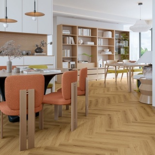 Pardoseală SPC herringbone Oak Metropolitan, 5G click, 127&times;635&times;5,5 mm, clasa 33/42, WINHER-2004/0 2