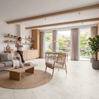 Pardoseală vinilică LVT Winflex Pro, Marmură Levanto, 480&times;915&times;2,5 mm, WINPRO-1252/0 2