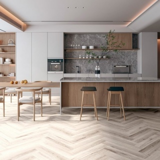 Pardoseală vinilică LVT herringbone Oak Tate, 136&times;680&times;2,5 mm, clasa 33/42, WINSTY-2003/0 2