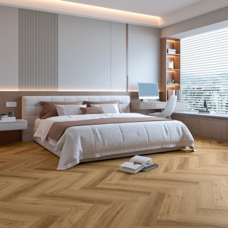 Pardoseală vinilică LVT herringbone Oak Versailles, 136&times;680&times;2,5 mm, clasa 33/42, WINSTY-2005/0 2