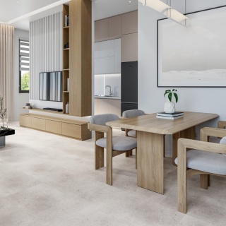 Pardoseală vinilică LVT Winflex Pro, Beton Grey, 480&times;915&times;2,5 mm, WINPRO-1240/0 2
