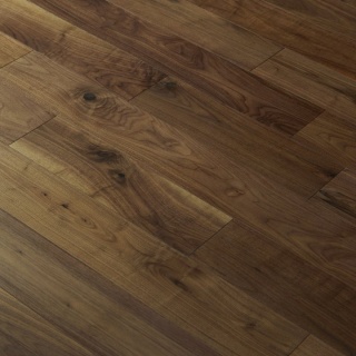 Parchet stratificat nuc american Socotra, Heritage LOUNGE, montaj clasic, periat și lacuit, 400-1200x150x14/3 mm, HERDRE-SOC010 4