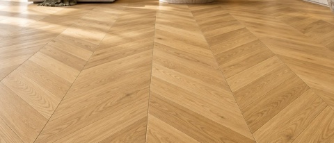 Parchet stratificat MEG Living STK 164 Spina Franceză 45&deg; Natural 2