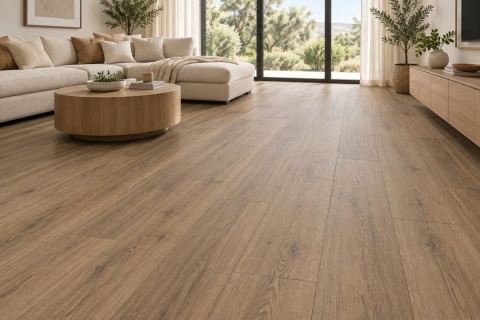Parchet laminat MEG Living IDROWOOD 62309 Midbrown Oak 1