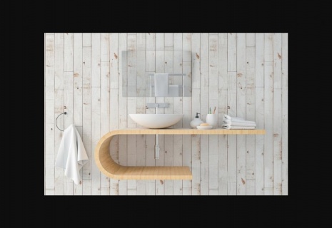 Tapet autoadeziv lemn alb Madeira White Linea colectia Lineafix Wall, cod L01-MADEIRA 1