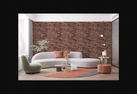 Tapet autoadeziv caramida Terracota Rojo Linea colectia Lineafix Premium, cod C3-TERRACOTA 1