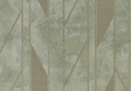 Tapet geometric Zambaiti Lamborghini, verde-auriu, cod Z44826 2
