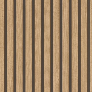 Tapet Rasch Factory V, panouri acustice maro-negru, cod 499322 1