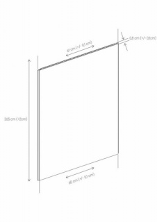Panou decorativ VOX MPC XL Mesh Touch 2650 x 600 x 8 mm 3