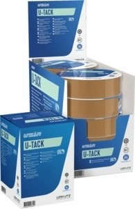 Bandă dublu adezivă pentru plinte UZIN U-TACK 85, 85 mm x 50 m 1