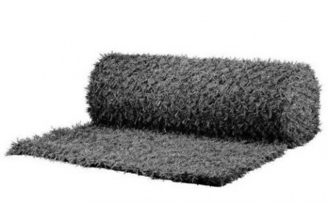 Plasă decorativă imitație gard viu, rolă 10 &times; 2 m, gri, 32-020/Gri 1
