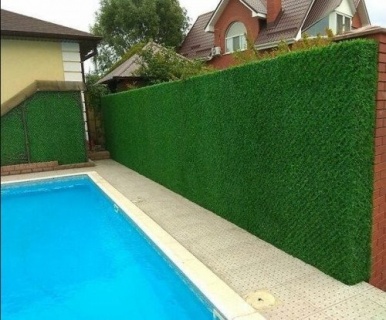 Plasă decorativă imitație gard viu, rolă 10 &times; 1 m, verde, 32-010 3