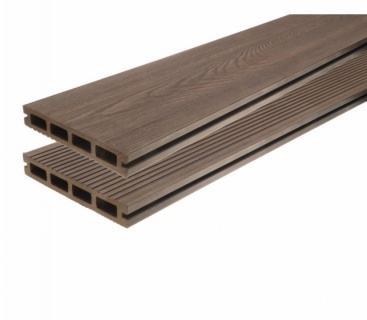 Pardoseala exterior (deck WPC) Gardin Natur Walnut, 4000x146x23mm 1