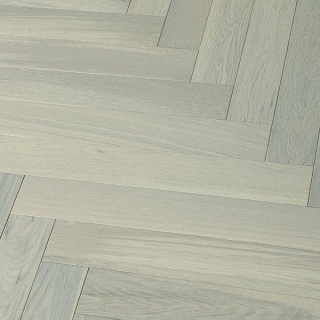 Parchet stratificat stejar Light White, CD, periat și lăcuit mat, 602 &times; 86 &times; 10/2,5 mm, HERSTP-OAK070 2
