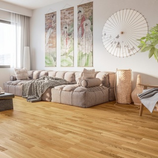 Parchet triplustratificat stejar Standard natur Artisan Project, CD, 3 lamele, lăcuit, 2200 &times; 207 &times; 14/2,5 mm, ARTPRO-OAK305 2