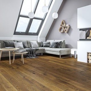 Parchet stratificat stejar Heritage Style XL Versailles, CD, periat și lăcuit mat, 1900 &times; 150 &times; 10/3 mm, HERSTX-OAK190 1