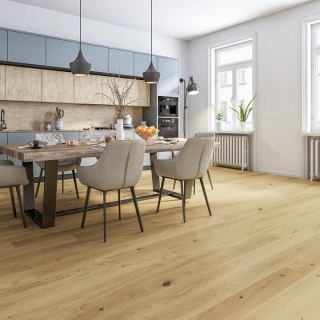 Parchet stratificat stejar Heritage Style XL, CD, periat și lăcuit, 1900 &times; 150 &times; 10/3 mm, HERSTX-OAK250 1