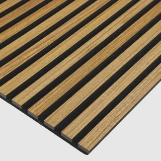 Panou acustic Acoust-iQ Smart Oak Honey, 2600 &times; 520 &times; 18 mm, ACOSMA-A002/0 1