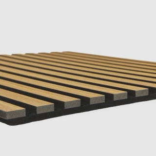 Panou acustic Acoust-iQ Smart Oak Natural, 2600 &times; 520 &times; 18 mm, ACOSMA-A001/0 1