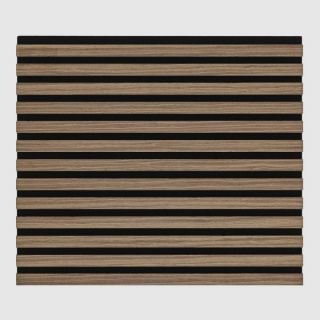 Panou acustic Acoust-iQ Tech Walnut Nightfall, 2600 &times; 520 &times; 18 mm, ACOTEC-A005/0 3